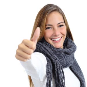 woman smiling white teeth happy 